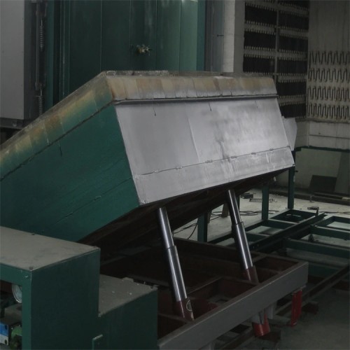 翻轉(zhuǎn)式臺車電阻爐